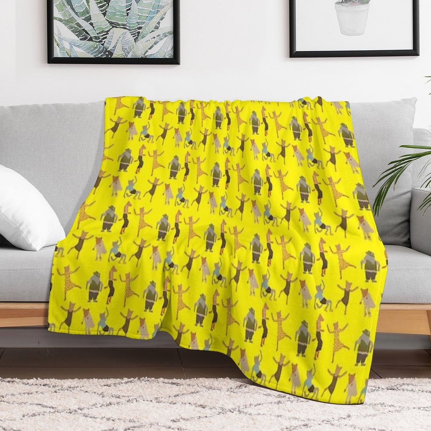 Let Her Dance Plush Throw Blanket