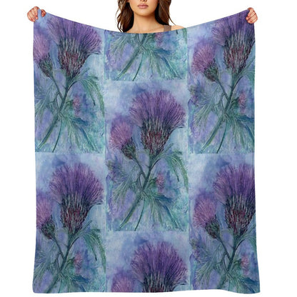The Thistle Premium Throw Blanket