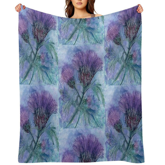 The Thistle Premium Throw Blanket