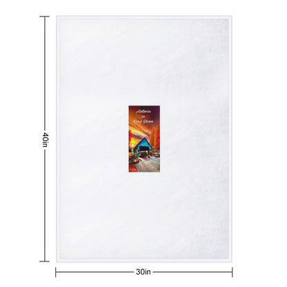 Long Grove, IL Sustainable Throw Blanket