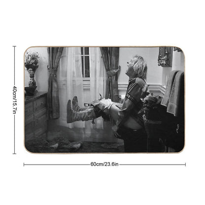 Dumb And Dumber Funny Bathroom  Repositionable Bath Mat