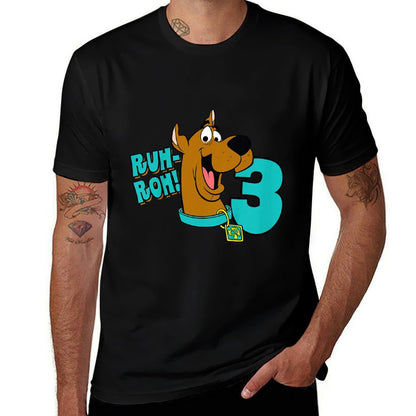 Scooby-Doo 3rd Birthday Ruh-Roh! I'm 3! Comfortable T-Shirt