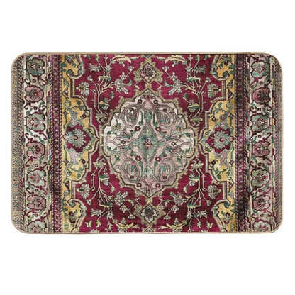 Farahan Arak West Persian Silk Rug Print  Multi-Purpose Bath Mat