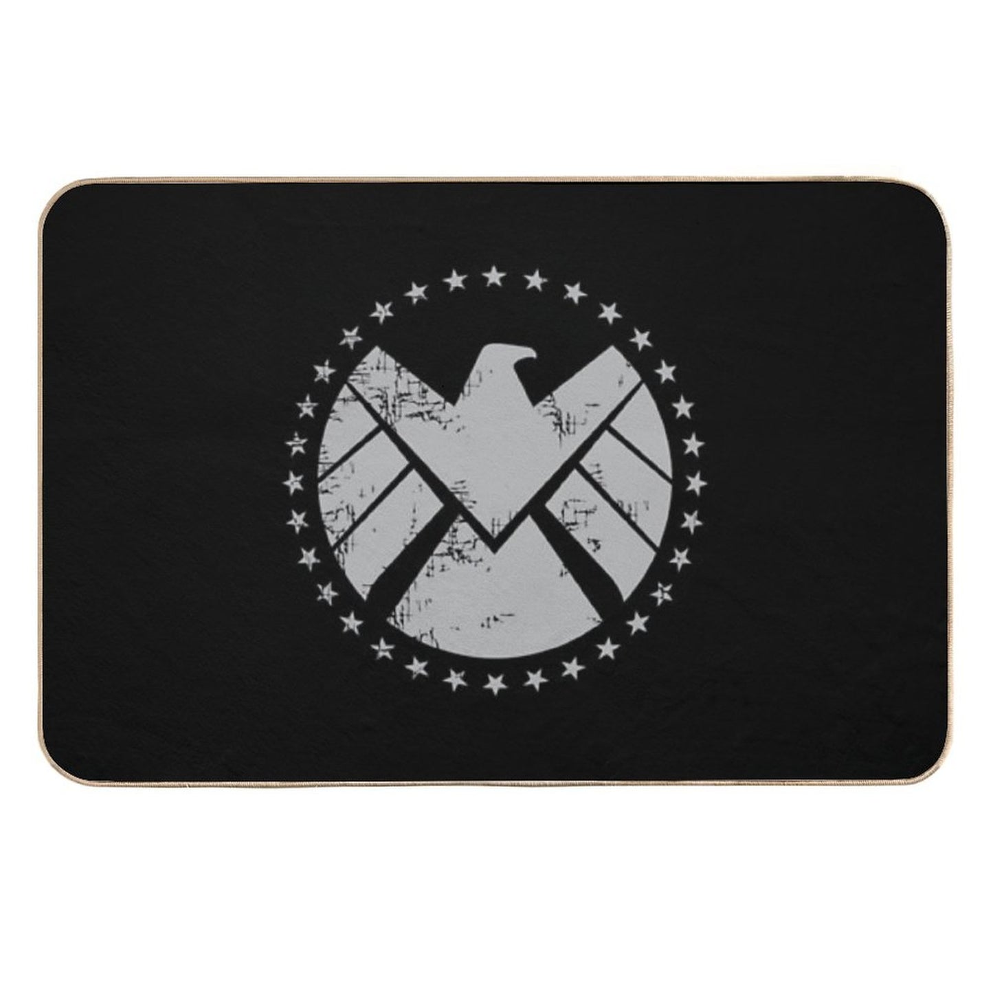 Shield Agent Training - Vintage Effect  Long-Lasting Bath Mat
