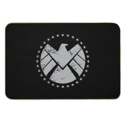 Shield Agent Training - Vintage Effect  Long-Lasting Bath Mat