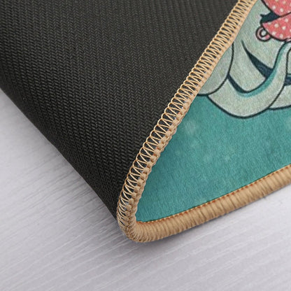 Tea And Tentacles  Odorless Bath Mat