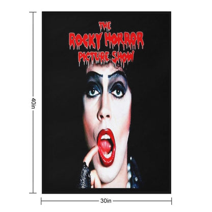 The Rocky Horror Picture Show Horror Musical Movie Film Comfort Throw Blanket