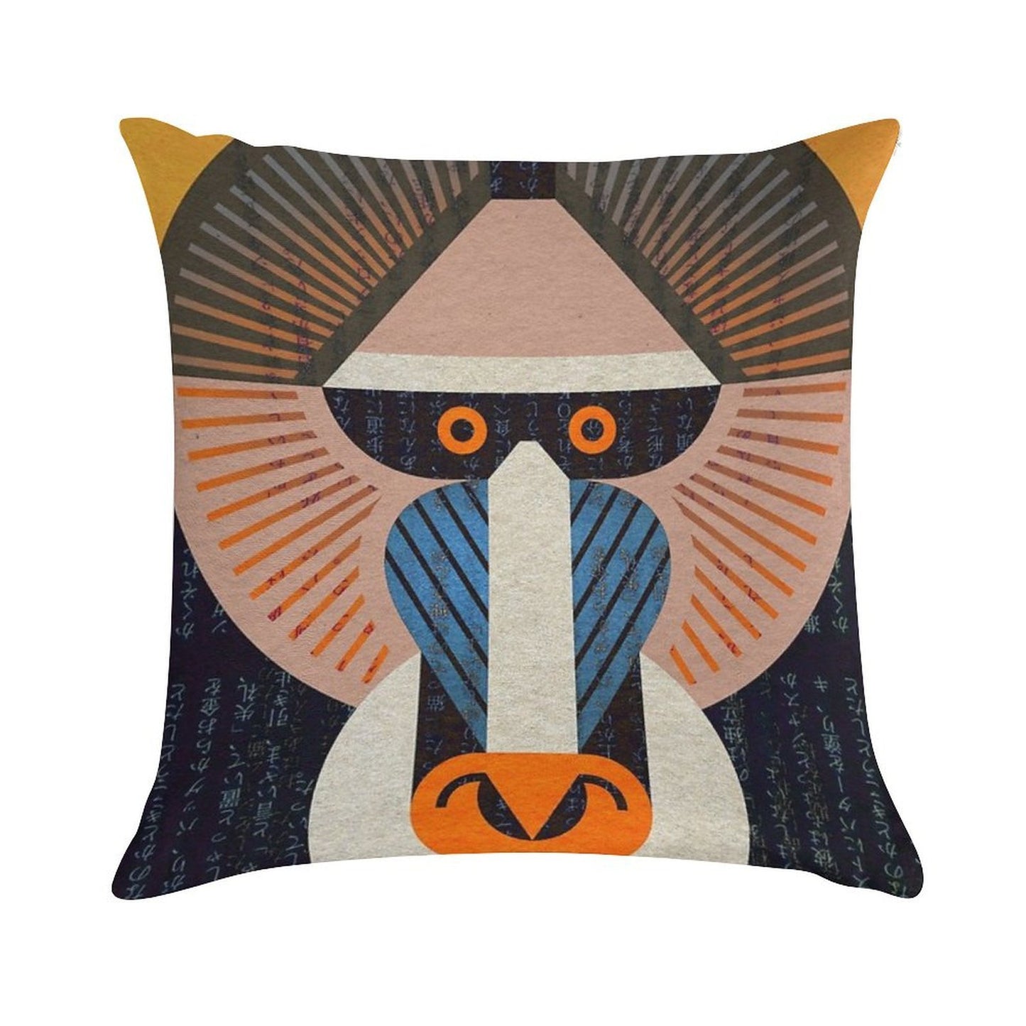 Mandrill Soft Anti-Pilling Throw Pillow