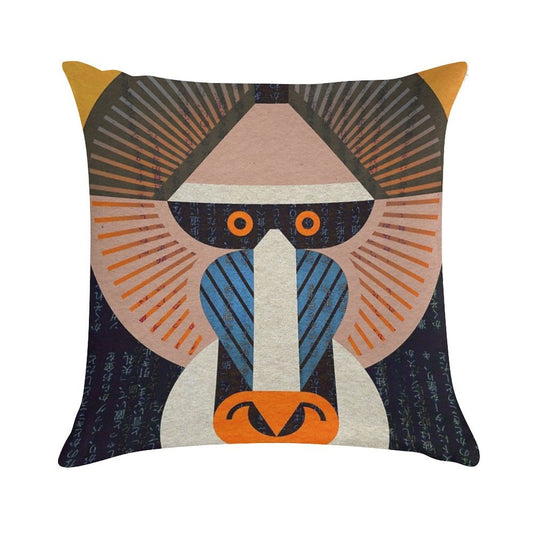Mandrill Soft Anti-Pilling Throw Pillow