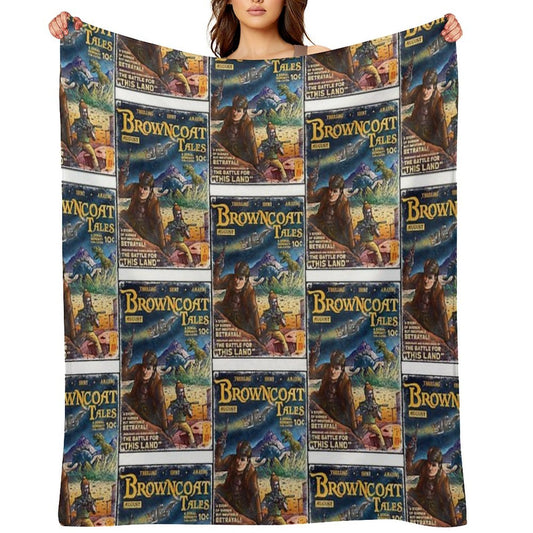 Browncoat Tales Shrink-resistant Throw Blanket