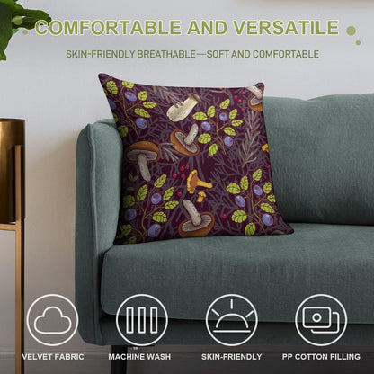 Forest Soft Gift Ready Throw Pillow