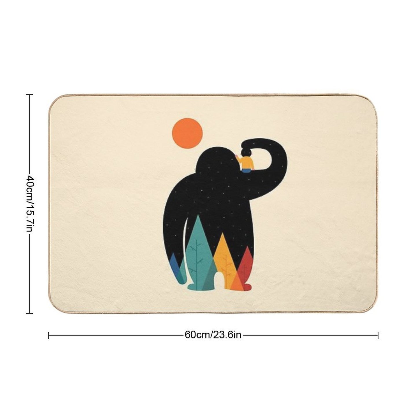 PaPa  Stain-Proof Bath Mat