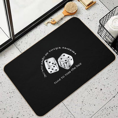Time To Toss The Dice - Wheel of Time  Long-Lasting Bath Mat