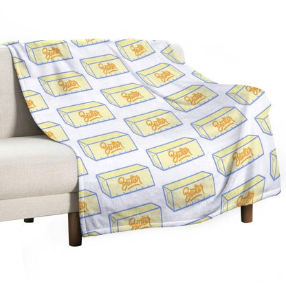 Stick of Butter Comfort Throw Blanket
