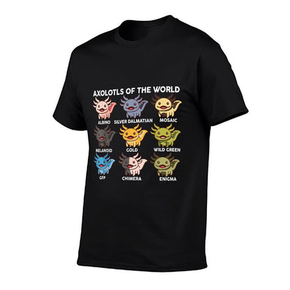 Axolotl-Shirt Axolotl of World Kids  Odor-resistant T-Shirt