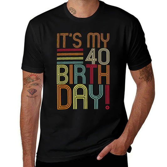 40 Years Old Awesome Since 1982 It&#39;s My 40th Birthday  Stretchy T-Shirt