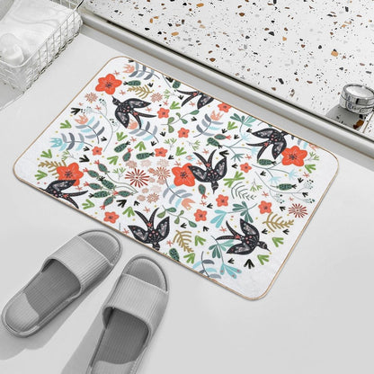 Around The Garden  Easy Maintenance Bath Mat