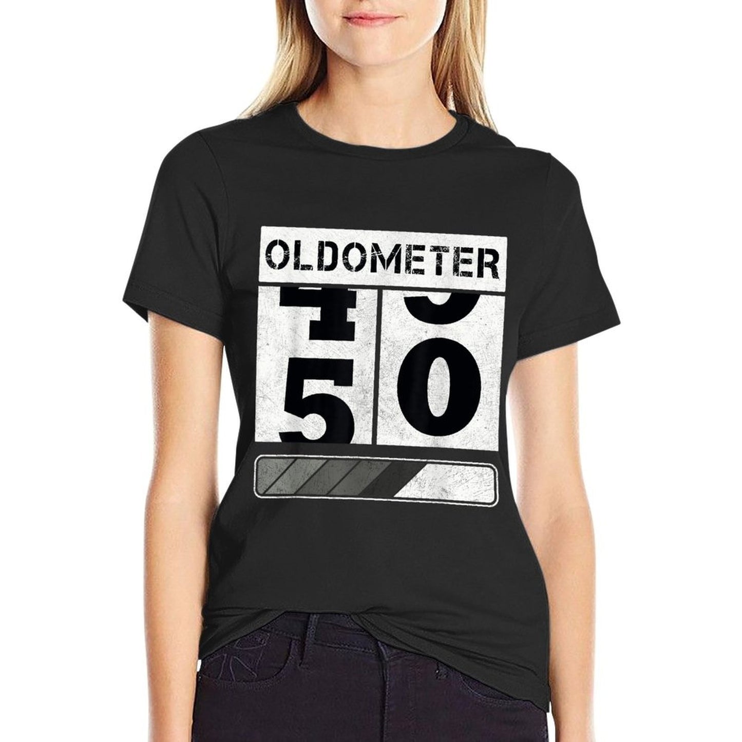 Funny 50 Years Old Joke 50th Birthday Gag Gift Idea  Trendy Pattern T-Shirt
