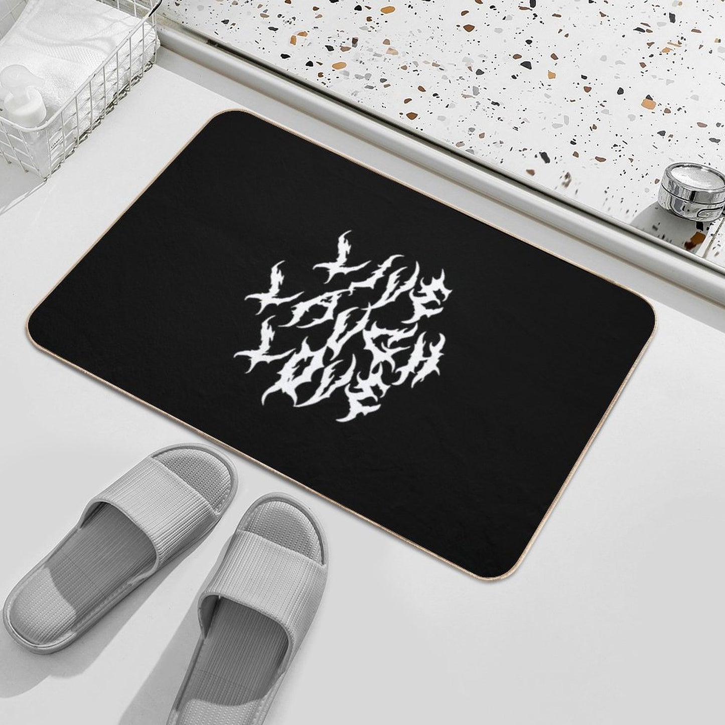 Live Laugh Love  Versatile Bath Mat
