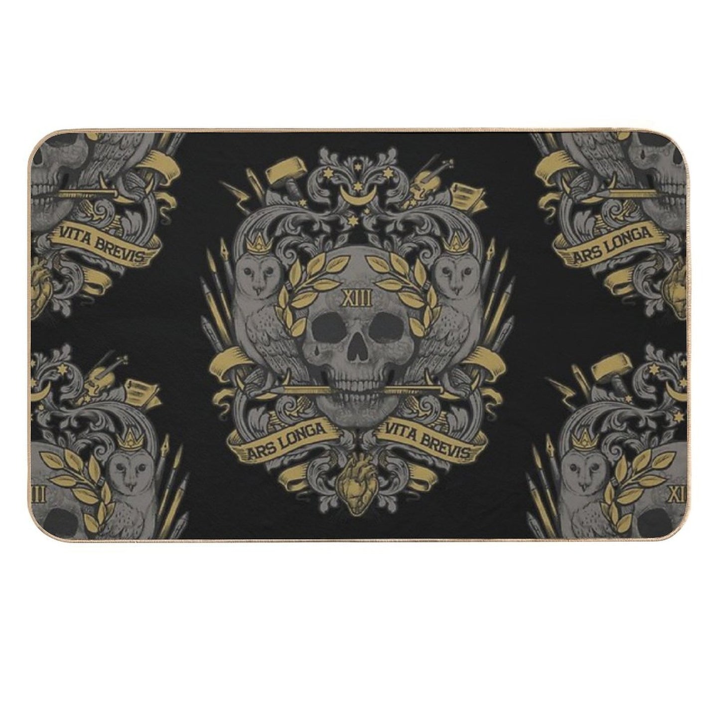 ARS LONGA, VITA BREVIS  High-Traffic Bath Mat
