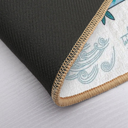 Bearded Walruses  Absorbent Bath Mat