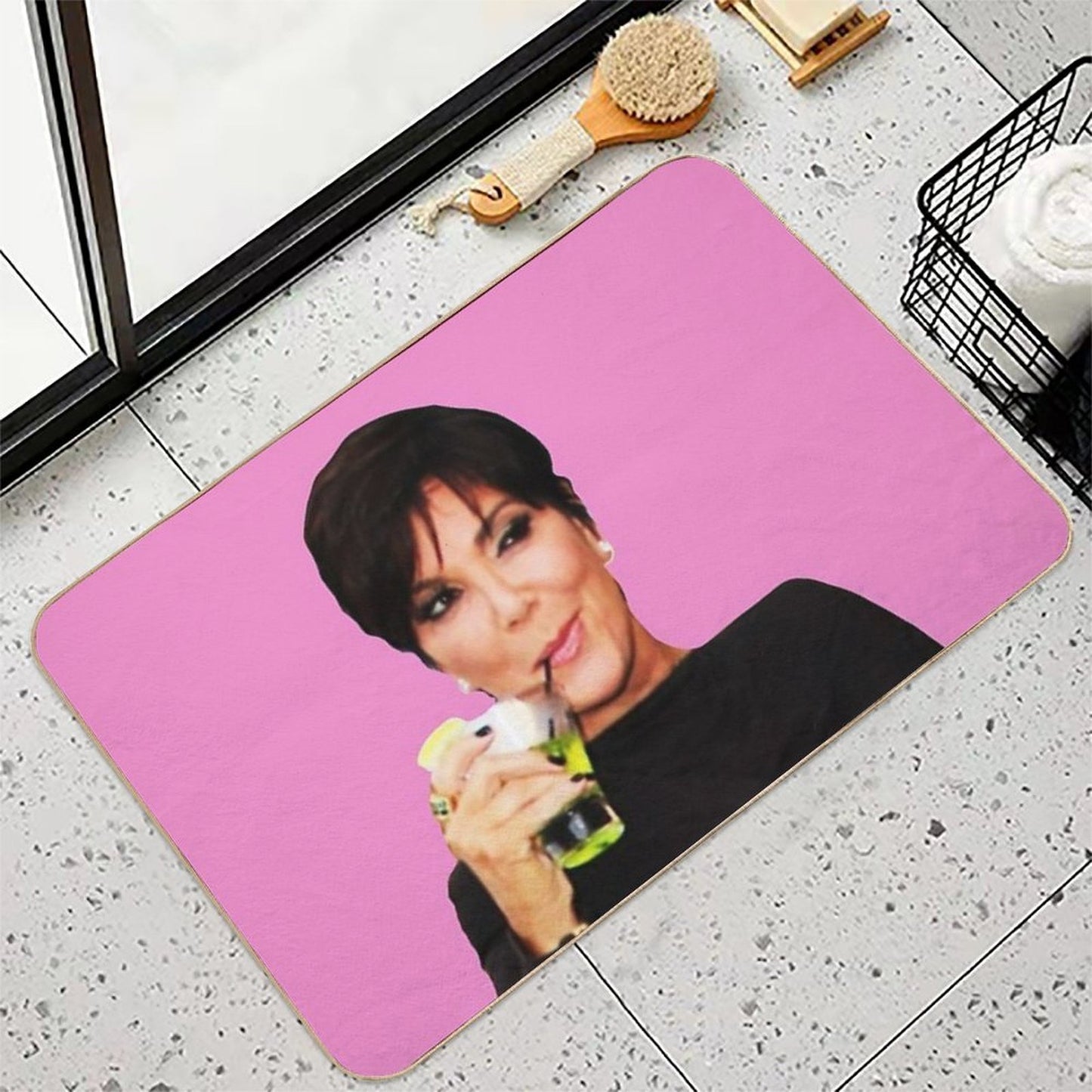 Kris Jenner  Odorless Bath Mat
