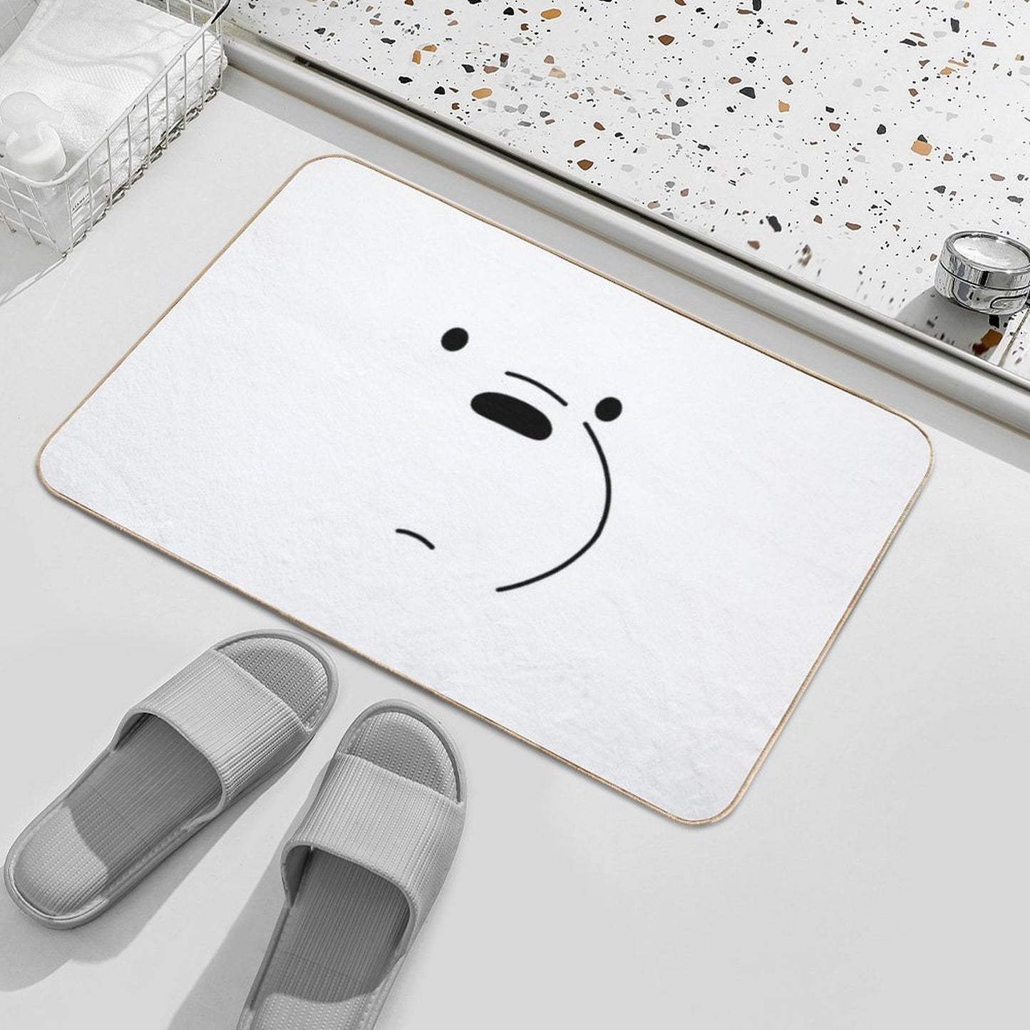Polar Bear - We Bare Bears  Versatile Bath Mat