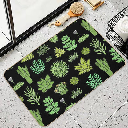 Succulents And Cactus. For Cacti Plant Lover  Multi-Purpose Bath Mat
