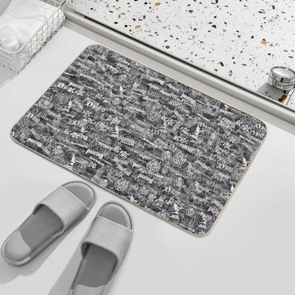 Heavy Metal Bands  Pet-Safe Bath Mat