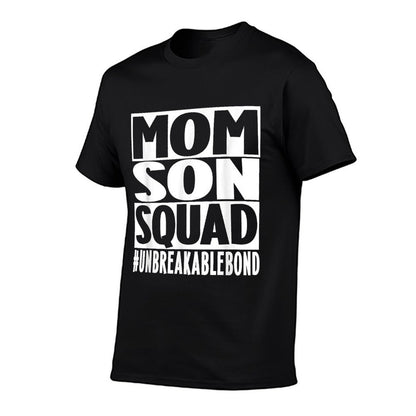 Mom Son Squad Unbreakable Bond Family  Lightweight T-Shirt