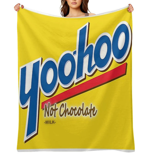 Yoo-hoo Is Not Chocolate Milk Versatility Throw Blanket