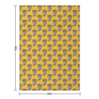 City-Thunder-icon Machine-washable Throw Blanket
