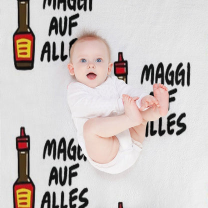 Maggi Auf Alles (Deutsch) Durable Throw Blanket