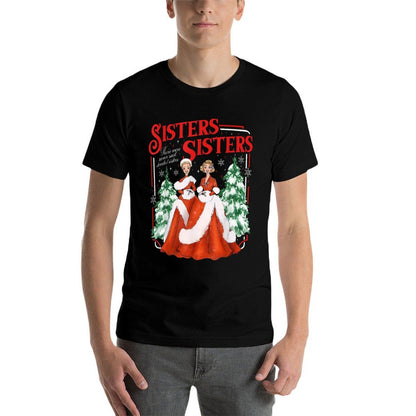 Devoted Sisters Merry Christmas White Xmas Snowflake Holiday  Odor-resistant T-Shirt