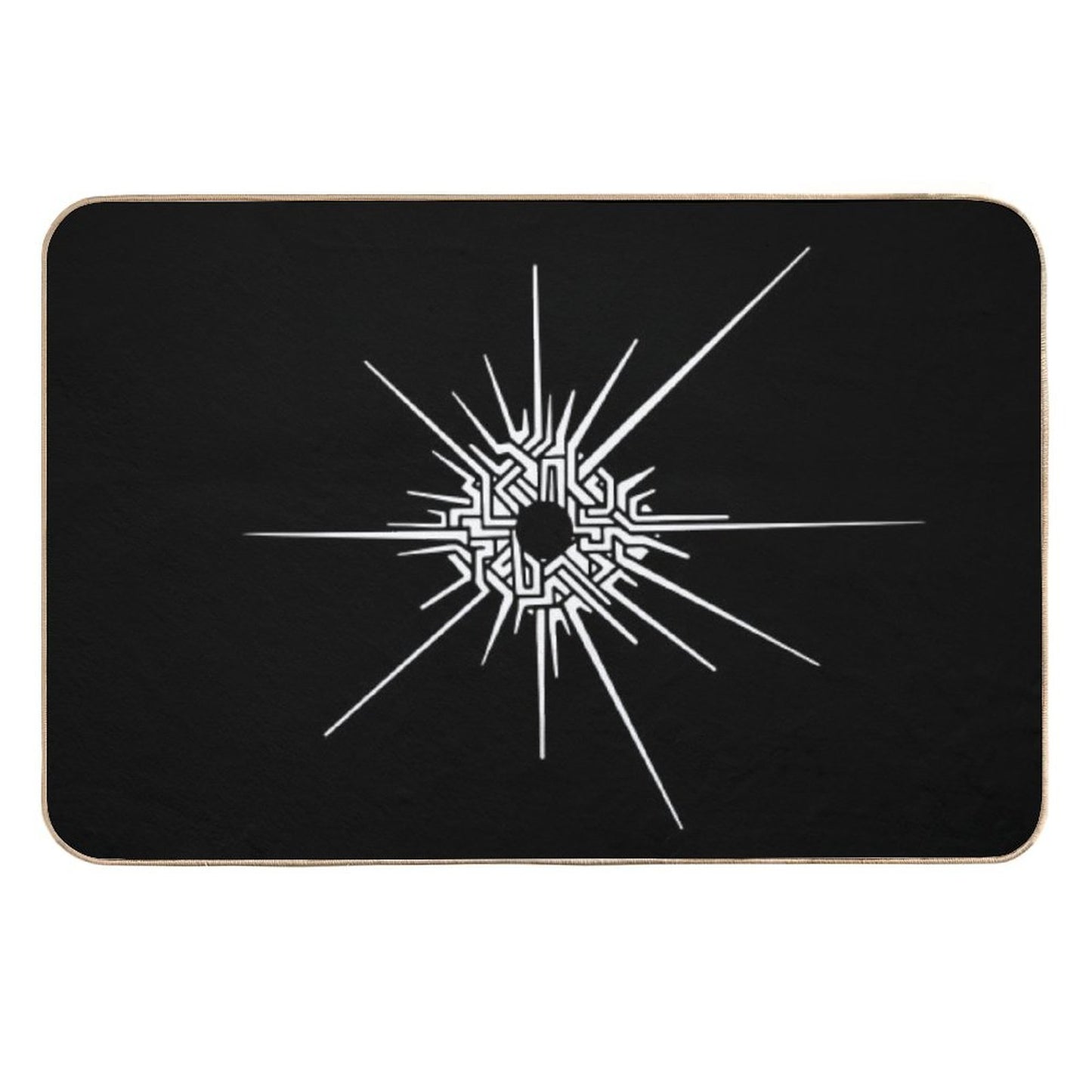 Outer Wilds™ - Eye of The Universe (Symbol) [White]  High-Traffic Bath Mat