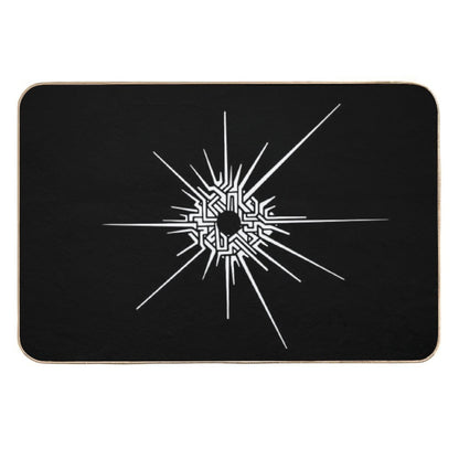Outer Wilds™ - Eye of The Universe (Symbol) [White]  High-Traffic Bath Mat