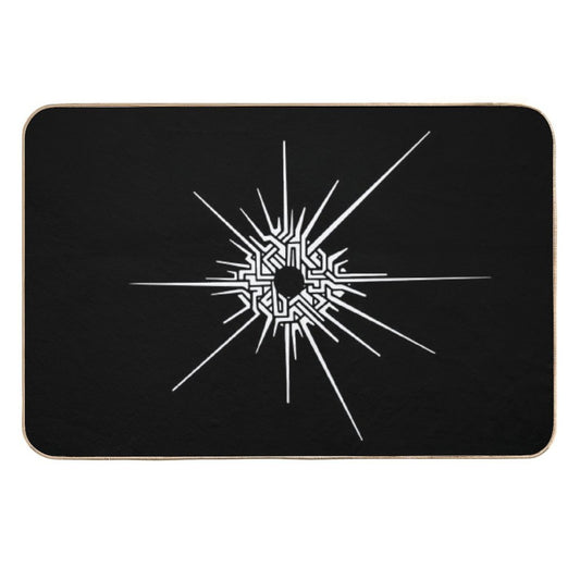 Outer Wilds™ - Eye of The Universe (Symbol) [White]  High-Traffic Bath Mat