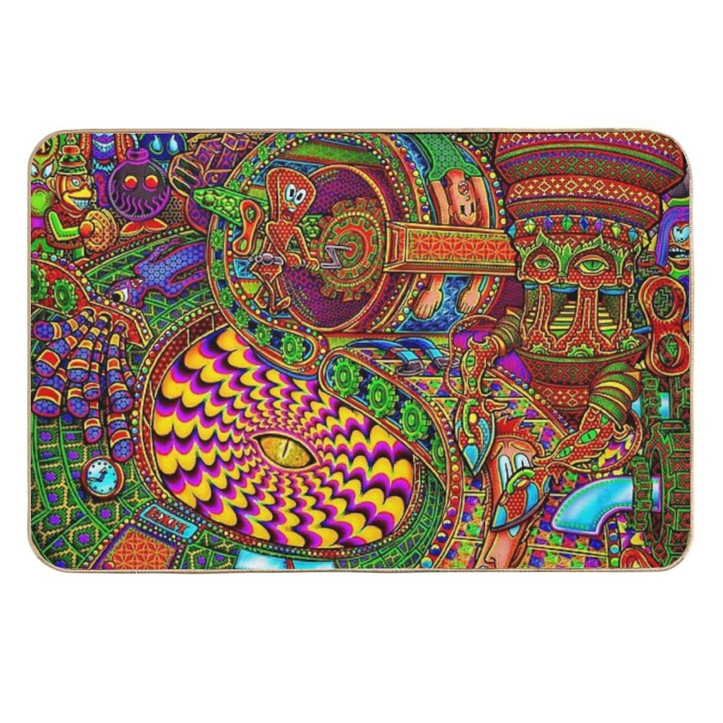 Carnival of The Abyss  Easy To Clean Bath Mat