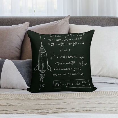Rocket Science Soft Skin-Friendly Throw Pillow