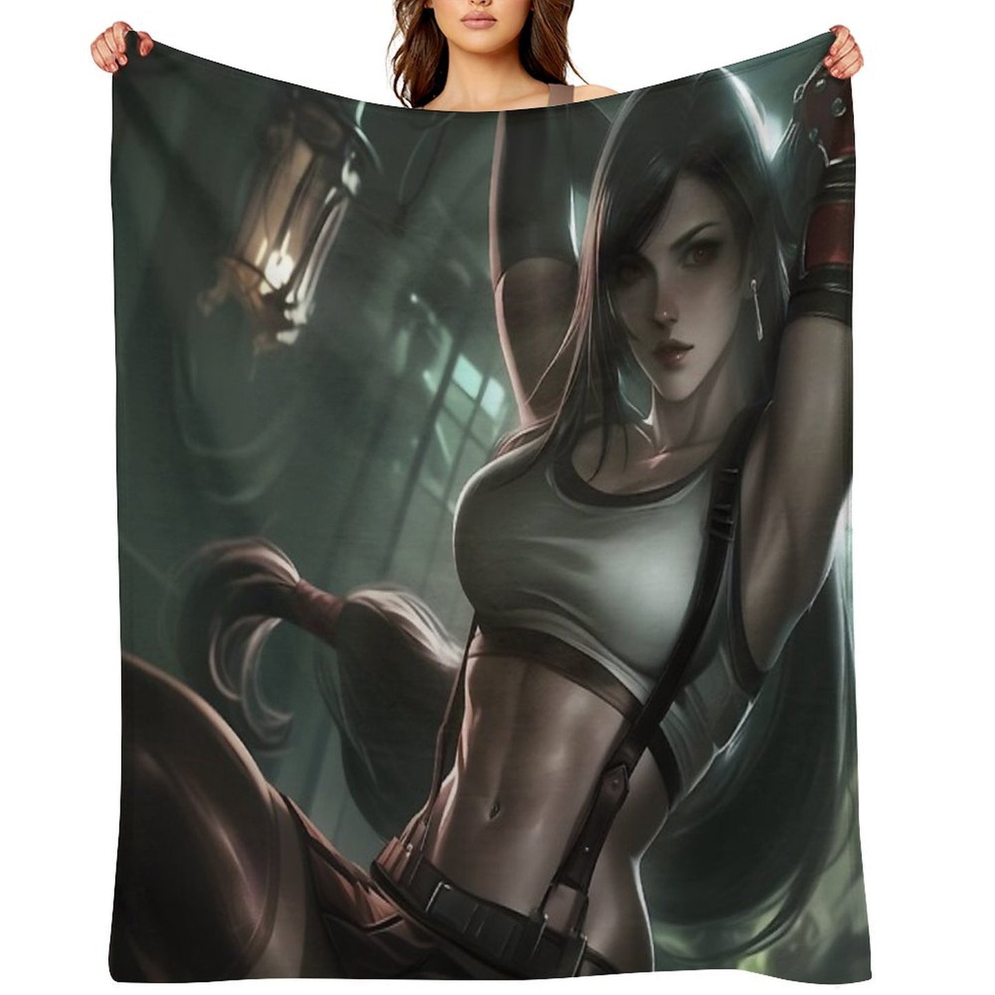 Tifa Lockhart - 92 Lightweight Throw Blanket