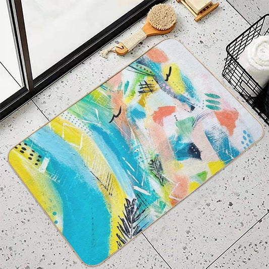 Cool Summer  Absorbent Bath Mat