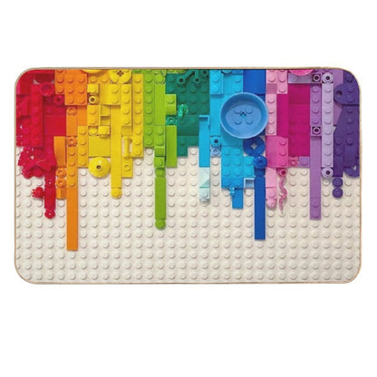 Rainbow Drip  Eco-Friendly Bath Mat