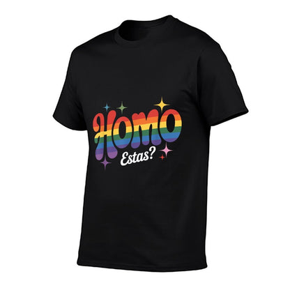 Homo Estas Spanish Mexican Gay Pride Ally LGBTQ Month  Affordable Price T-Shirt