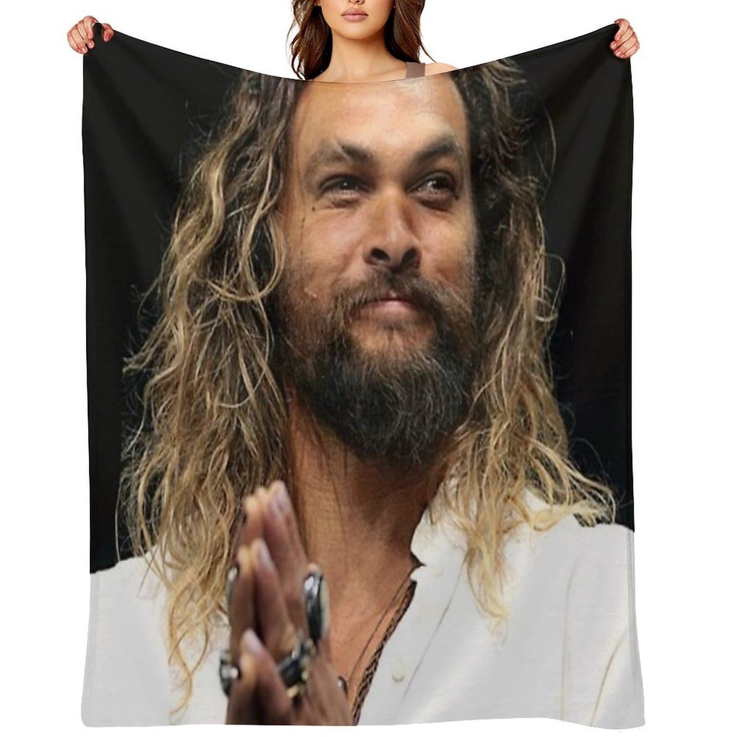 Jason Momoa Lightweight Throw Blanket