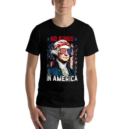 No Kings In America Since 1776 USA 4th Of July  Slim-fit Cut T-Shirt