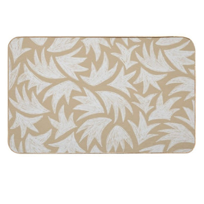 Spiky Minimal Pattern Durable Bath Mat