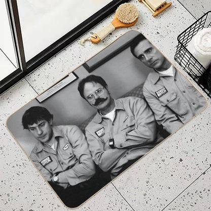 Jim, Dwight And Michael at Utica  Absorbent Bath Mat