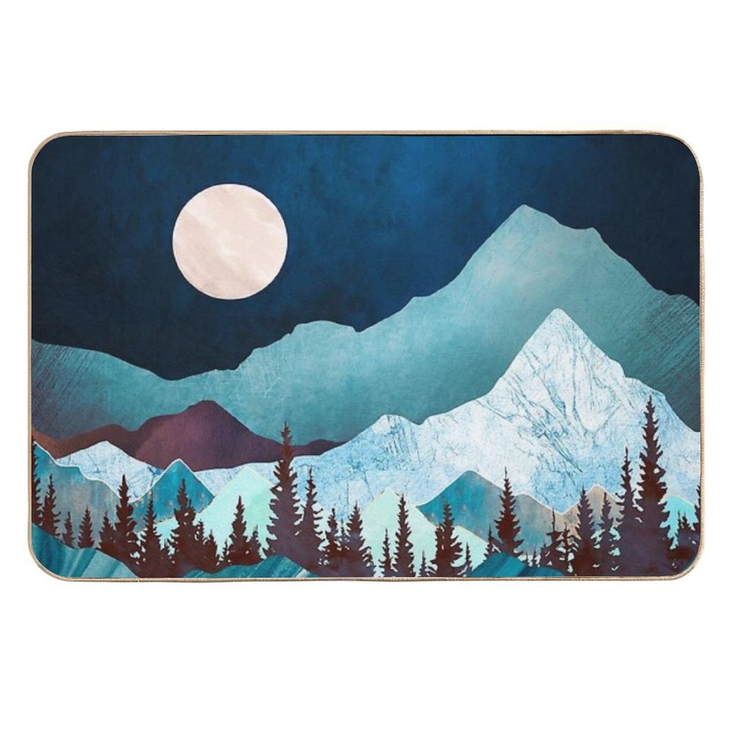 Moon Bay  Non-Slip Bath Mat