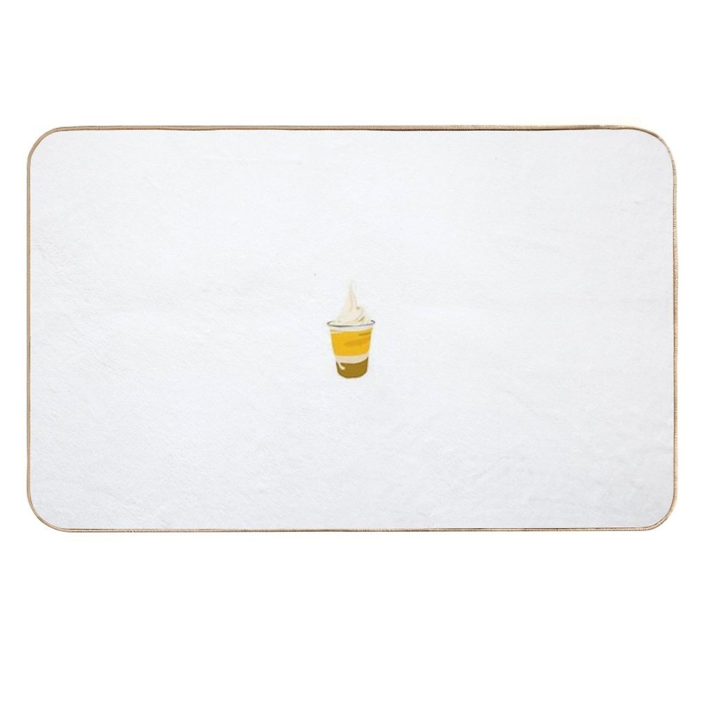 Dole-whip  Fade-Resistant Bath Mat