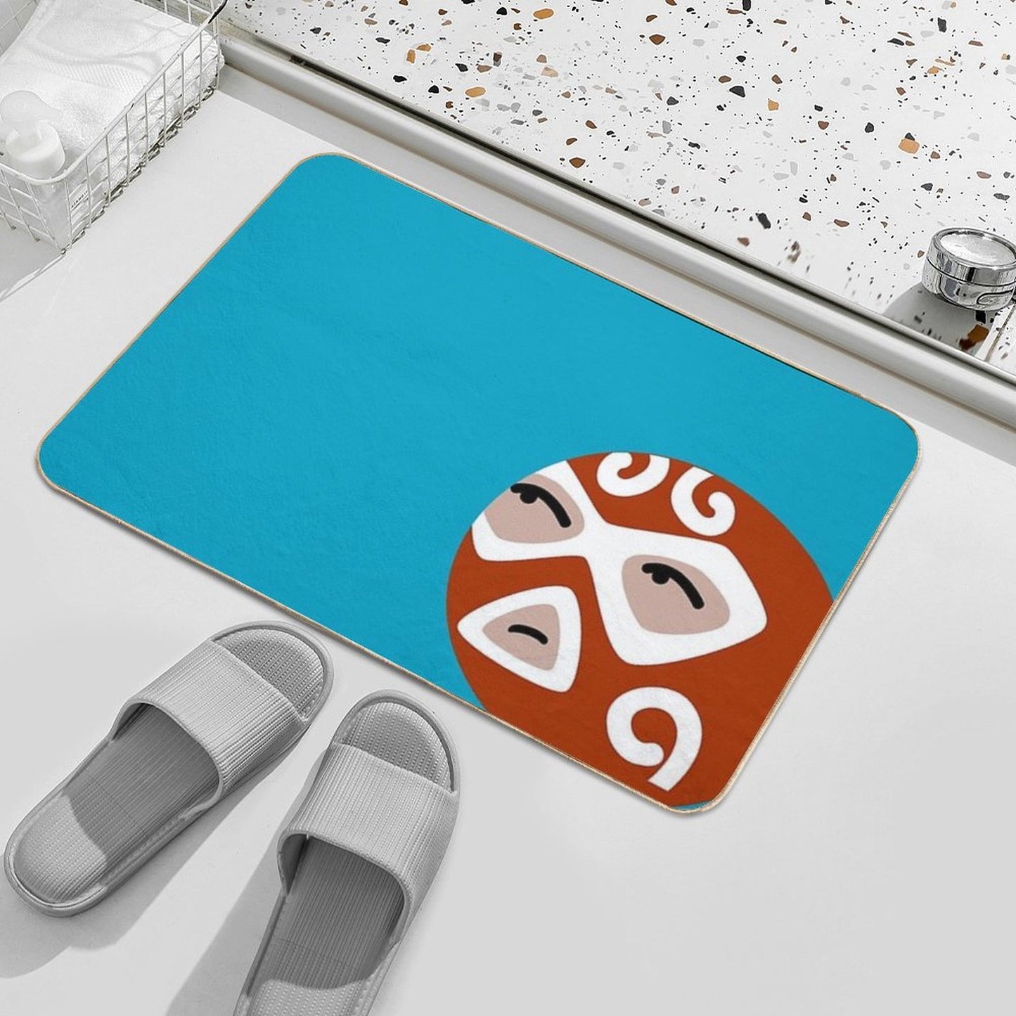 Luchador  Eco-Friendly Bath Mat